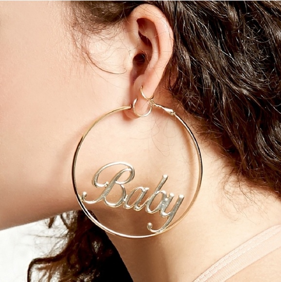 Big Hoop Earrings - Picture 1 of 4